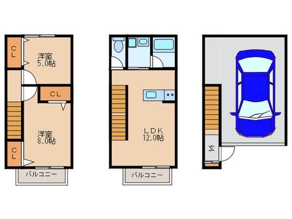 FS　GARAGE　小戸の物件間取画像